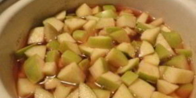 Рецепт кутьи с яблоками