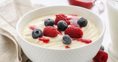 Рецепт Детской манной каши с ягодами