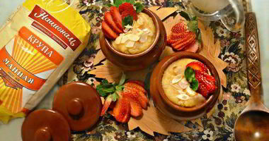 Рецепт Гурьевской каши на топленом молоке