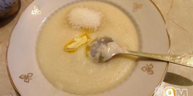 Рецепт каши манной с яблоками