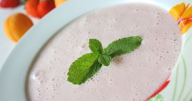 Рецепт Клубничной манной каши