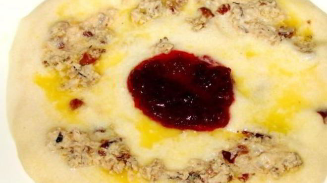 Рецепт манной каши гурьевской с грецкими орехами