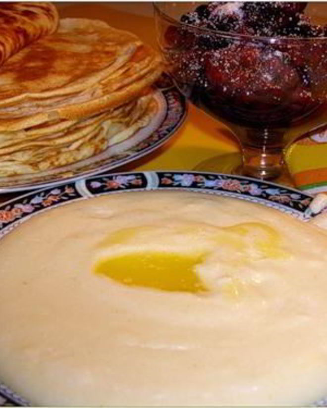 Рецепт манной каши простой