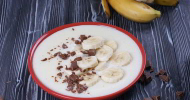 Рецепт Манной каши с бананом