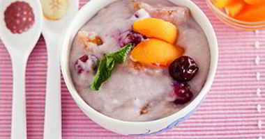 Рецепт Манной каши с фруктами в мультиварке