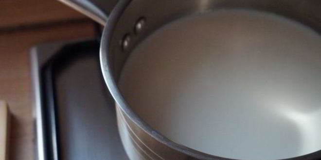 Рецепт манной каши с киселем