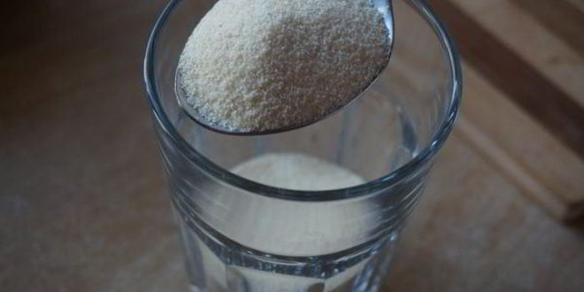 Рецепт манной каши с киселем