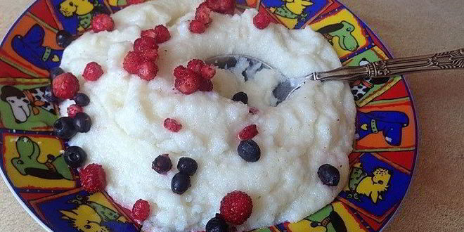 Рецепт Манной каши с комочками