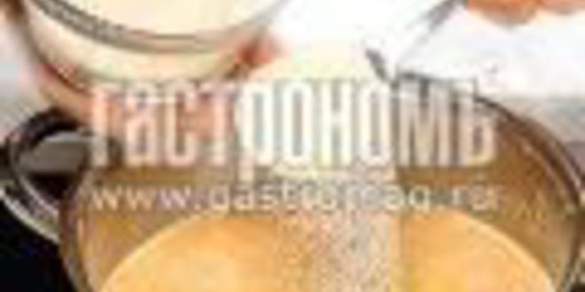 Рецепт манной каши с морковью