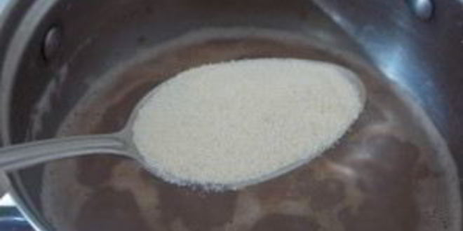 Рецепт манной каши с шокаладом