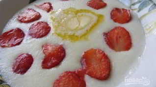 Рецепт Манной каши с ягодами