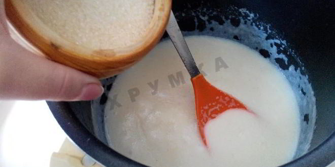 Рецепт манной каши в мультиварке на молоке и воде