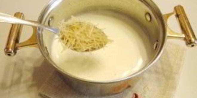 Рецепт молочной каши с вермишелью