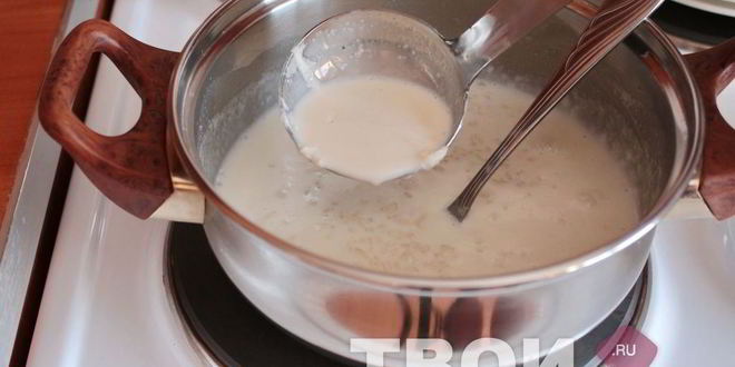 Рецепт молочной каши