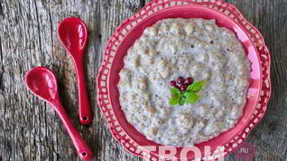 Рецепт Овсяной каши на молоке