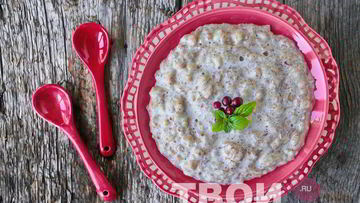 Рецепт Овсяной каши на молоке