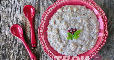 Рецепт Овсяной каши на молоке