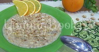 Рецепт Овсяной каши с апельсином и арахисом