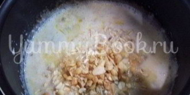 Рецепт овсяной каши с апельсином и арахисом