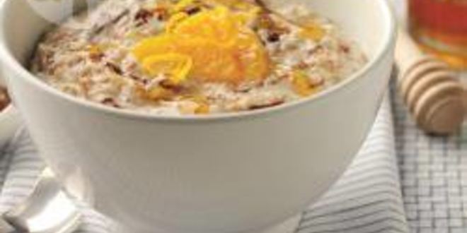 Рецепт Овсяной каши с апельсином и шоколадом