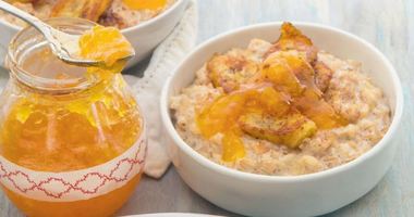 Рецепт Овсяной каши с бананами