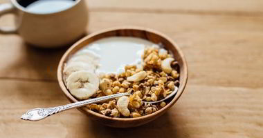 Рецепт Овсяной каши с бананом и йогуртом