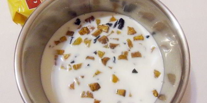 Рецепт овсяной каши с сухофруктами