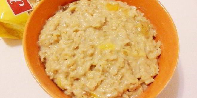 Рецепт овсяной каши с сухофруктами