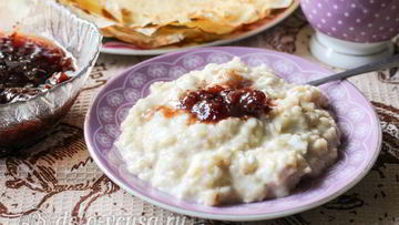 Рецепт Овсяной каши с творогом