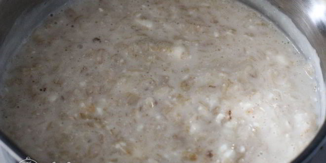 Рецепт овсяной каши с творогом