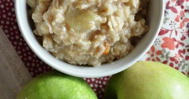 Рецепт Овсяной каши с жареными яблоками