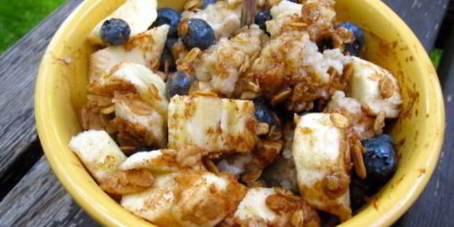 Рецепт Овсянки с корицей и бананами