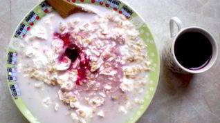 Рецепт Овсянки с творогом на завтрак