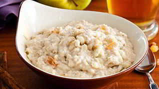 Рецепт Овсянки с яблоками в мультиварке