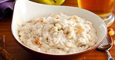 Рецепт Овсянки с яблоками в мультиварке