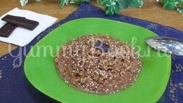 Рецепт Шоколадной овсяной каши