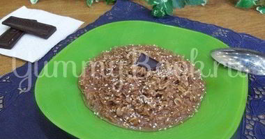 Рецепт Шоколадной овсяной каши