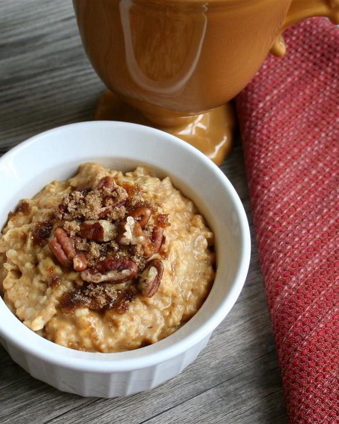 Рецепт тыквенной овсяной каши с ароматными специями