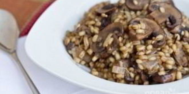 Рецепт каши перловой с грибами