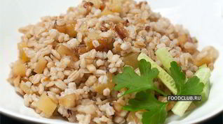 Рецепт Стеклянной каши из перловки