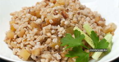 Рецепт Стеклянной каши из перловки