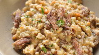 Рецепт Перловой каши с говядиной