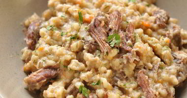 Рецепт Перловой каши с говядиной