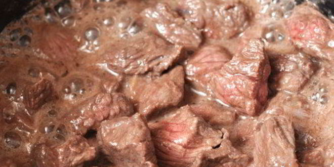 Рецепт перловой каши с говядиной