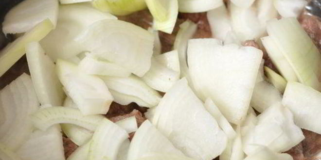 Рецепт перловой каши с говядиной