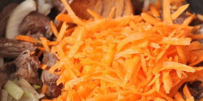 Рецепт перловой каши с говядиной