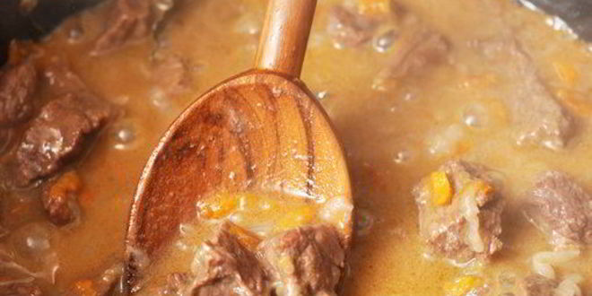 Рецепт перловой каши с говядиной