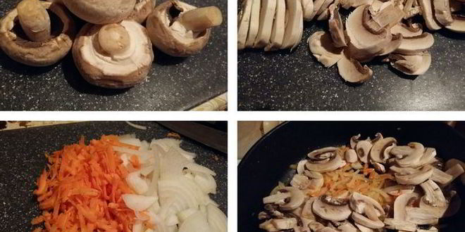 Рецепт перловой каши с грибами в духовке