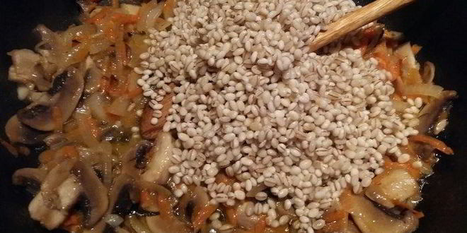 Рецепт перловой каши с грибами в духовке