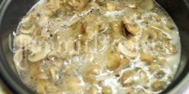 Рецепт перловой каши с грибами в мультиварке